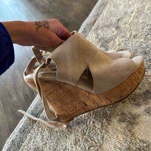 Guess Platform Wedges
